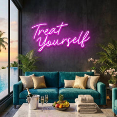 Treat yourself Led Neon Sign Light