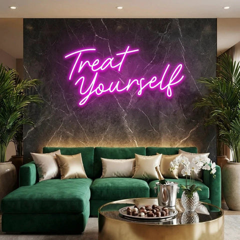 Treat yourself Led Neon Sign Light