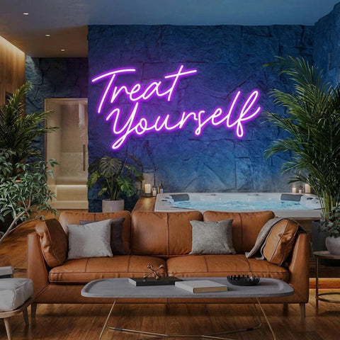 Treat yourself Led Neon Sign Light