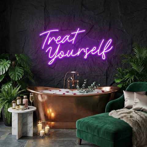 Treat yourself Led Neon Sign Light