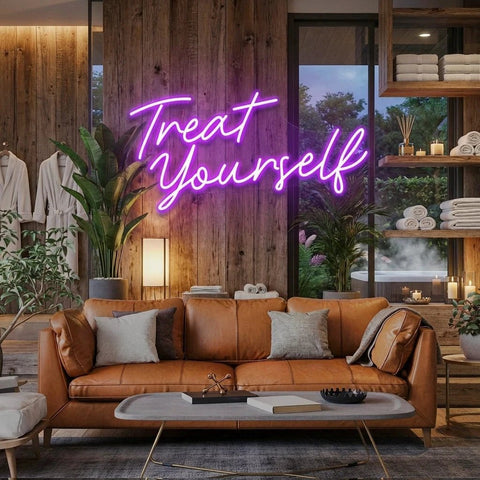 Treat yourself Led Neon Sign Light