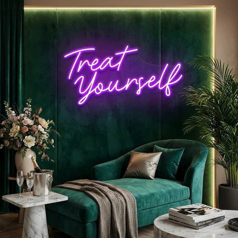 Treat yourself Led Neon Sign Light