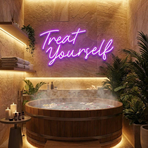 Treat yourself Led Neon Sign Light