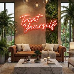 Treat yourself Led Neon Sign Light