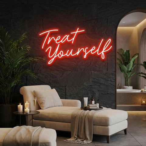 Treat yourself Led Neon Sign Light