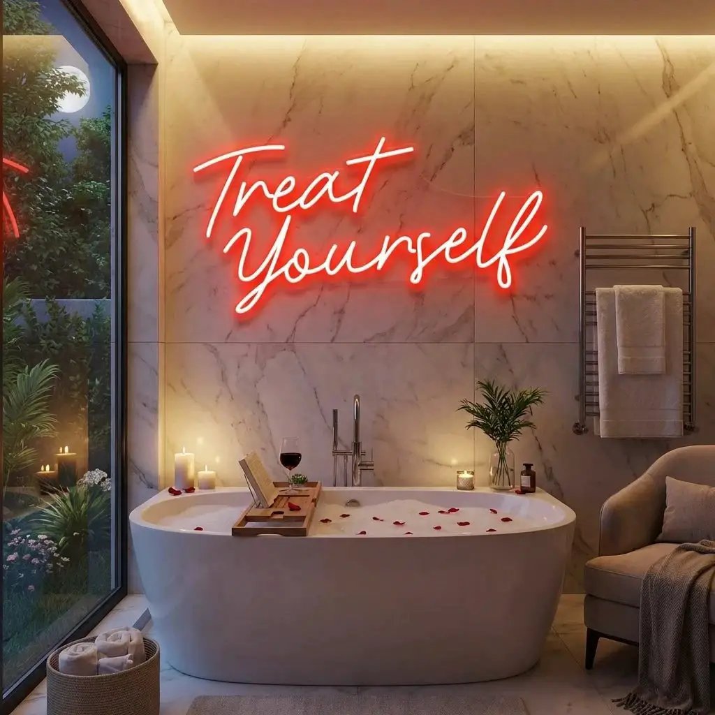 Treat yourself Led Neon Sign Light