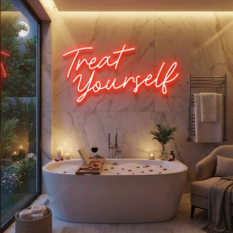 Treat yourself Led Neon Sign Light
