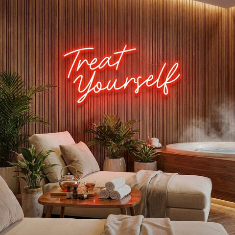 Treat yourself Led Neon Sign Light