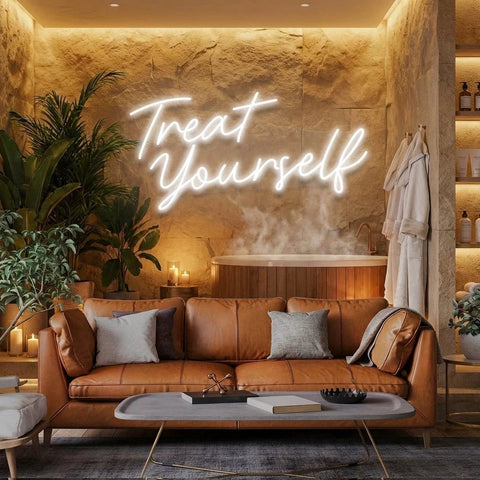 Treat yourself Led Neon Sign Light