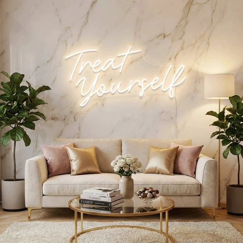 Treat yourself Led Neon Sign Light