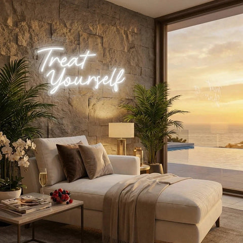 Treat yourself Led Neon Sign Light