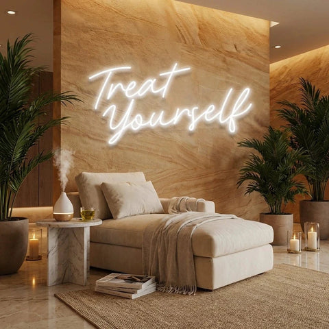 Treat yourself Led Neon Sign Light