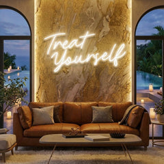 Treat yourself Led Neon Sign Light