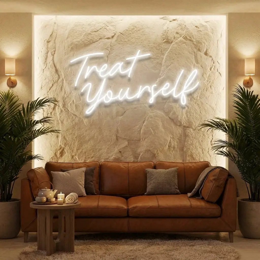 Treat yourself Led Neon Sign Light