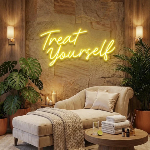 Treat yourself Led Neon Sign Light