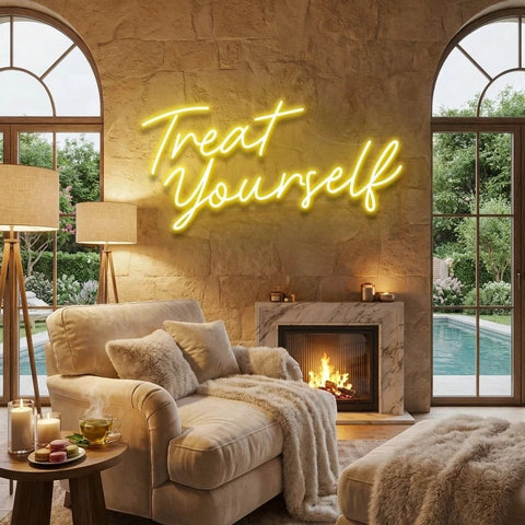 Treat yourself Led Neon Sign Light