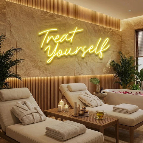 Treat yourself Led Neon Sign Light
