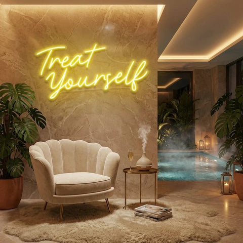 Treat yourself Led Neon Sign Light
