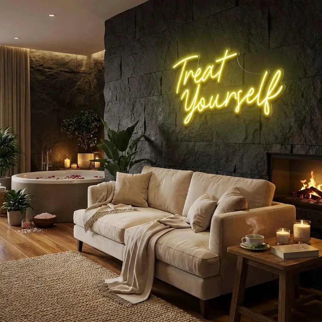 Treat yourself Led Neon Sign Light