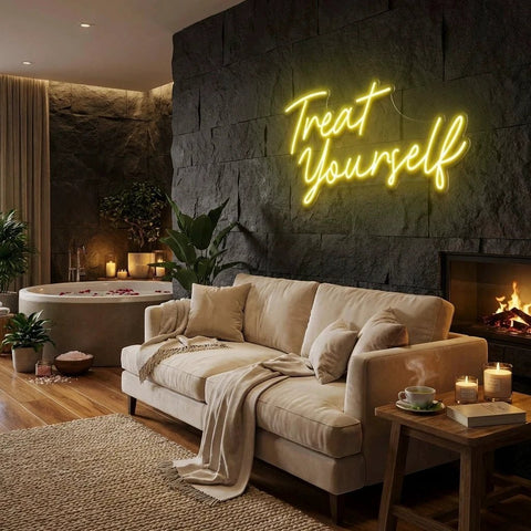Treat yourself Led Neon Sign Light