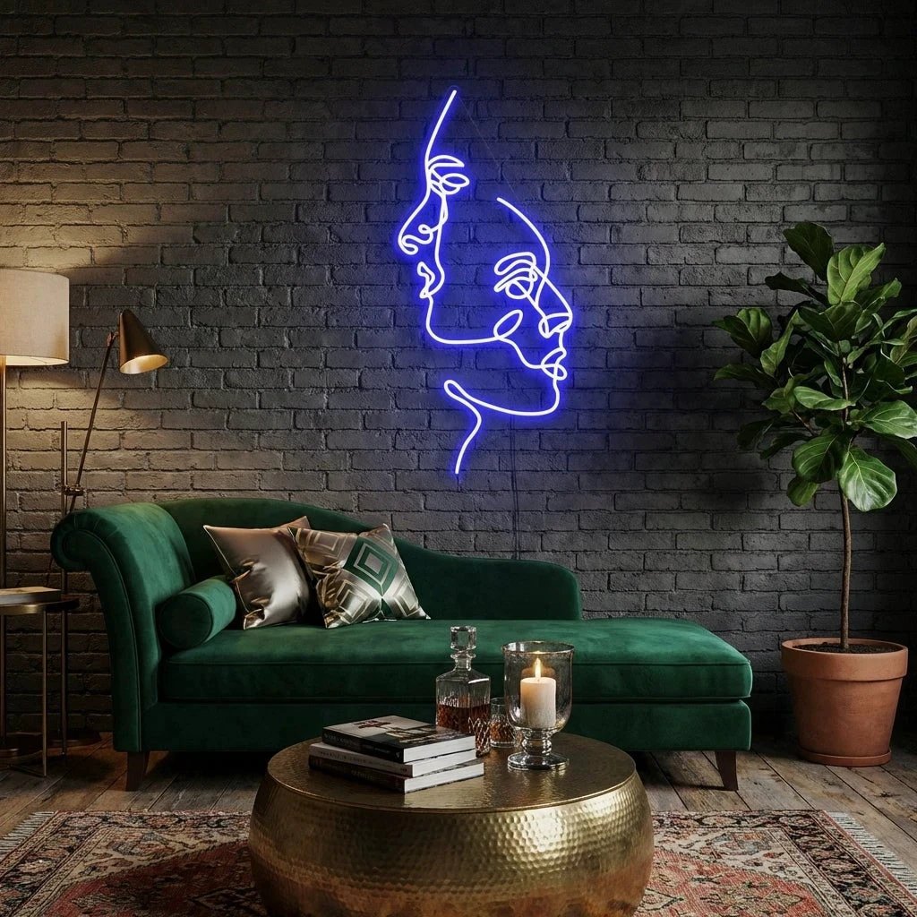 Two Face Led Neon Sign Light
