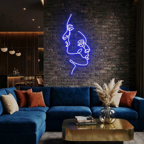 Two Face Led Neon Sign Light
