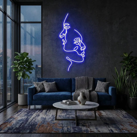 Two Face Led Neon Sign Light