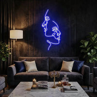Two Face Led Neon Sign Light