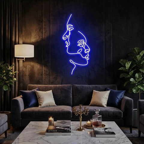 Two Face Led Neon Sign Light
