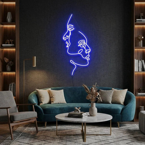 Two Face Led Neon Sign Light