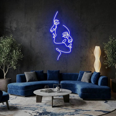 Two Face Led Neon Sign Light