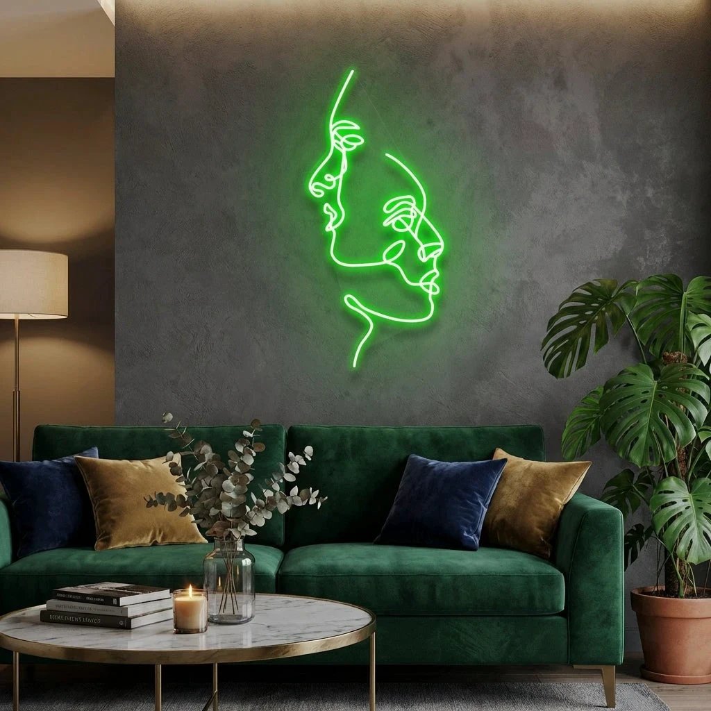 Two Face Led Neon Sign Light