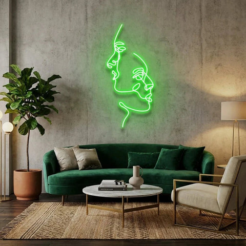 Two Face Led Neon Sign Light