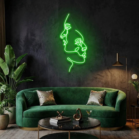 Two Face Led Neon Sign Light