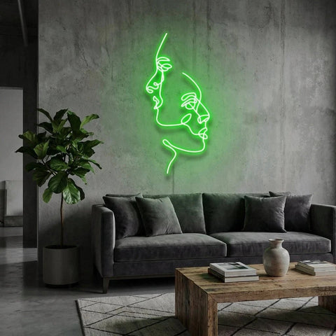 Two Face Led Neon Sign Light