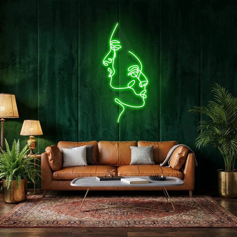 Two Face Led Neon Sign Light
