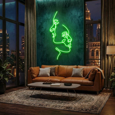 Two Face Led Neon Sign Light