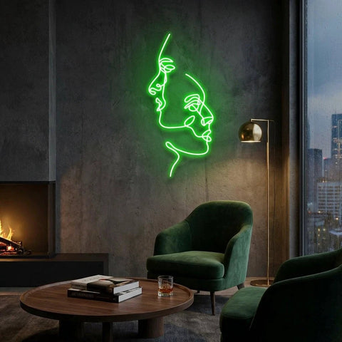 Two Face Led Neon Sign Light