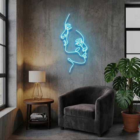 Two Face Led Neon Sign Light