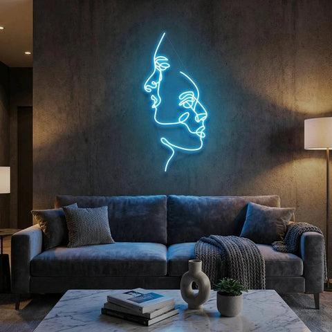 Two Face Led Neon Sign Light