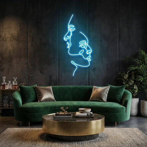 Two Face Led Neon Sign Light