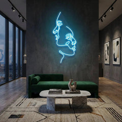 Two Face Led Neon Sign Light