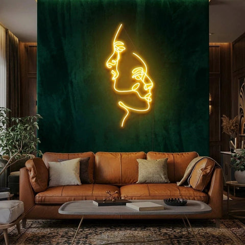 Two Face Led Neon Sign Light