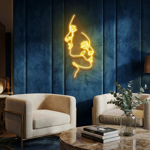 Two Face Led Neon Sign Light