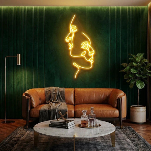 Two Face Led Neon Sign Light