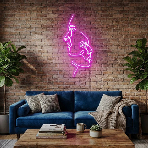 Two Face Led Neon Sign Light