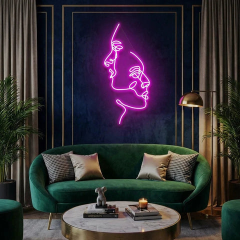 Two Face Led Neon Sign Light