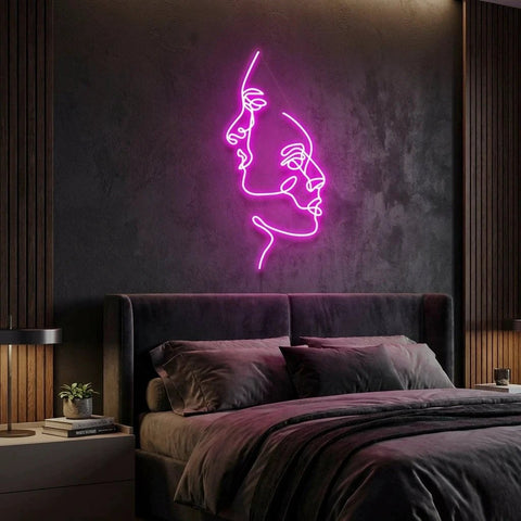 Two Face Led Neon Sign Light