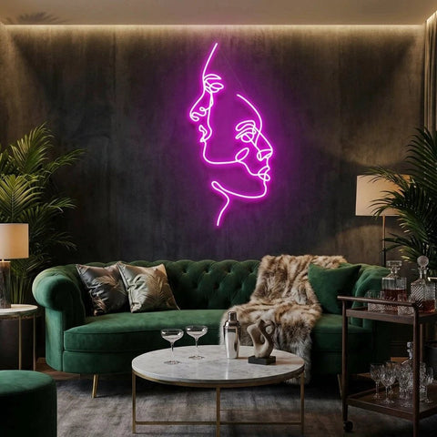 Two Face Led Neon Sign Light