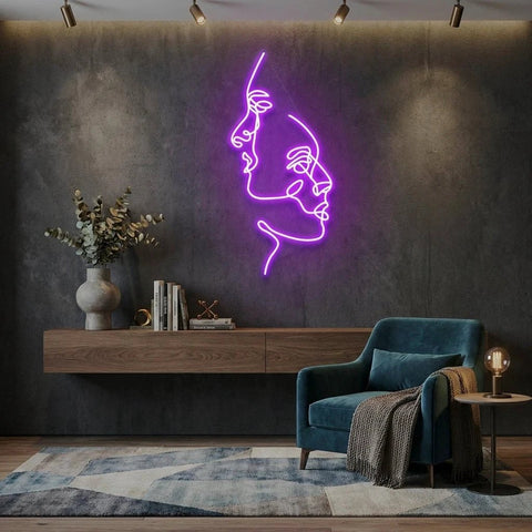 Two Face Led Neon Sign Light